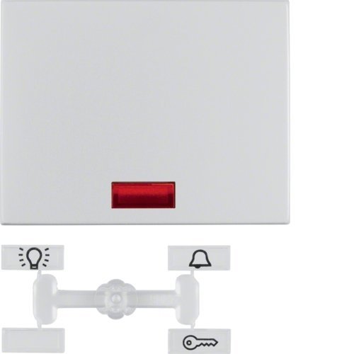 K. Klawisz z 5 soczewkami aluminium Berker