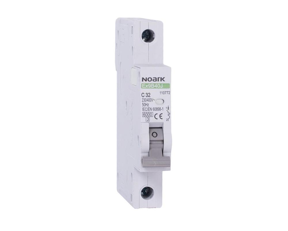 Wyłącznik nadprądowy typu slim Ex9B40J 1P B10 AC 110724 Noark