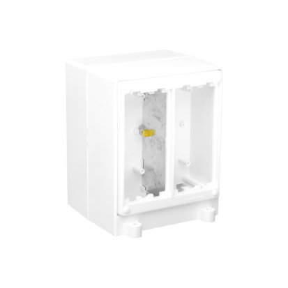 Miniwieża 4-modułowa z ramką, 8x K45; czysta biel Simon Connect