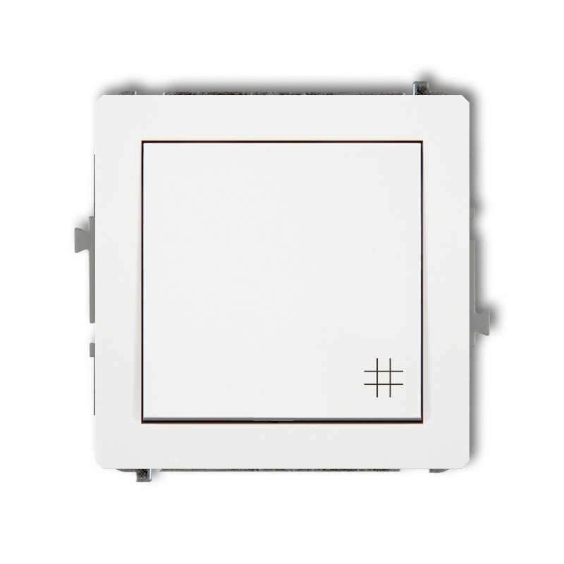 Mechanizm łącznika krzyżowego biały Karlik Deco DWP-6