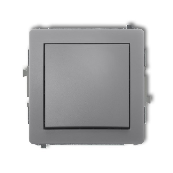 Mechanizm łącznika jednobiegunowego szary mat Karlik Deco 27DWP-1