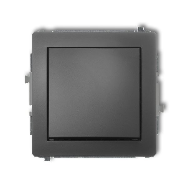 Mechanizm łącznika jednobiegunowego grafitowy mat Karlik Deco 28DWP-1