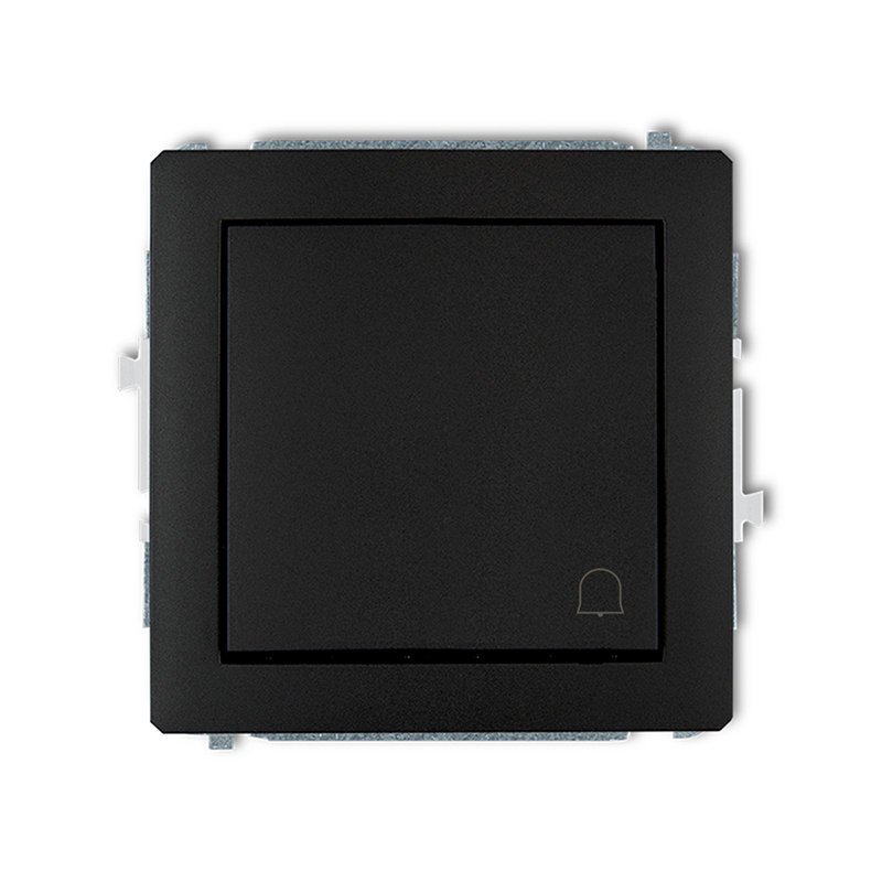 Mechanizm łącznika zwierny dzwonek czarny mat Karlik Deco 12DWP-4