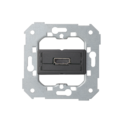 Gniazdo HDMI V1.4 żeńskie. Podłączenie HDMI kątowe Simon 82 Detail 7501094-039