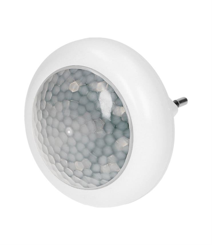 Lampka nocna LED z czujnikiem ruchu i zmierzchu 120°, 8xLED, 40lm, 6500K Orno LA-2