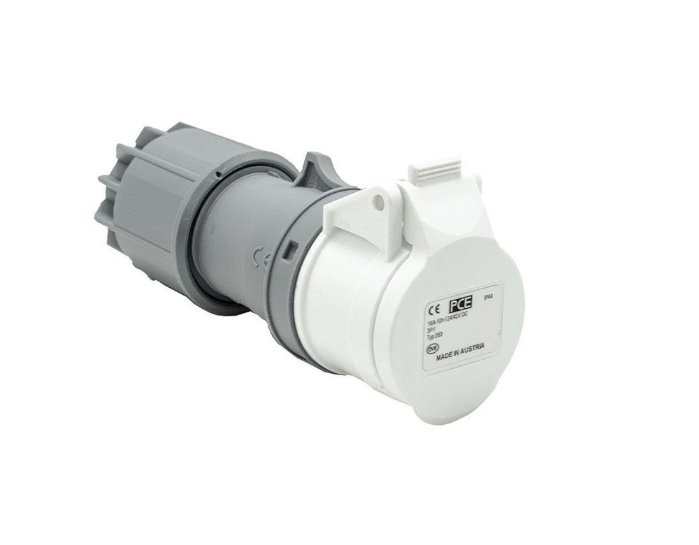 Gniazdo siłowe przenośne "TWIST" 16A 3P 42V IP44  283-10v PCE