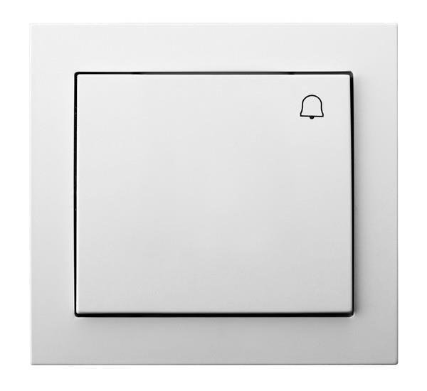 Łącznik zwierny "dzwonek" biały Ospel Kier ŁP-6W/00