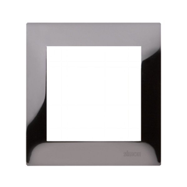 Simon 54 Premium Ciemna stal Ramka 1-krotna uniwersalna IP20/IP44, DR1/67