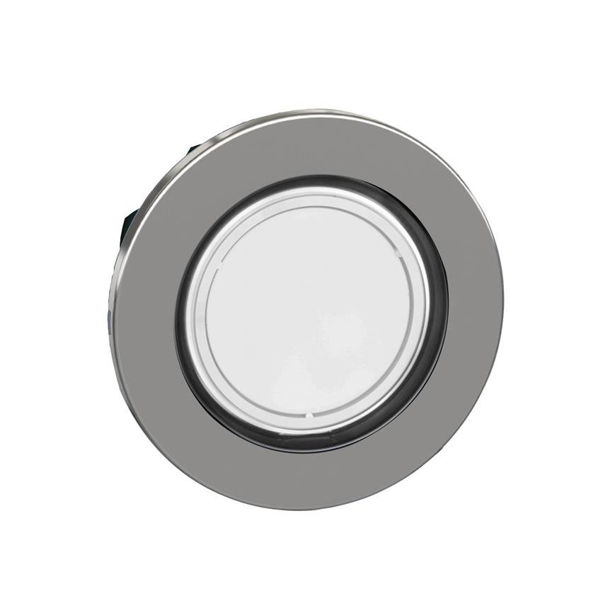 Główka lampki sygnalizacyjnej zasilania kryty biały zintegrowany LED Harmony XB4 Schneider Electric ZB4FV013