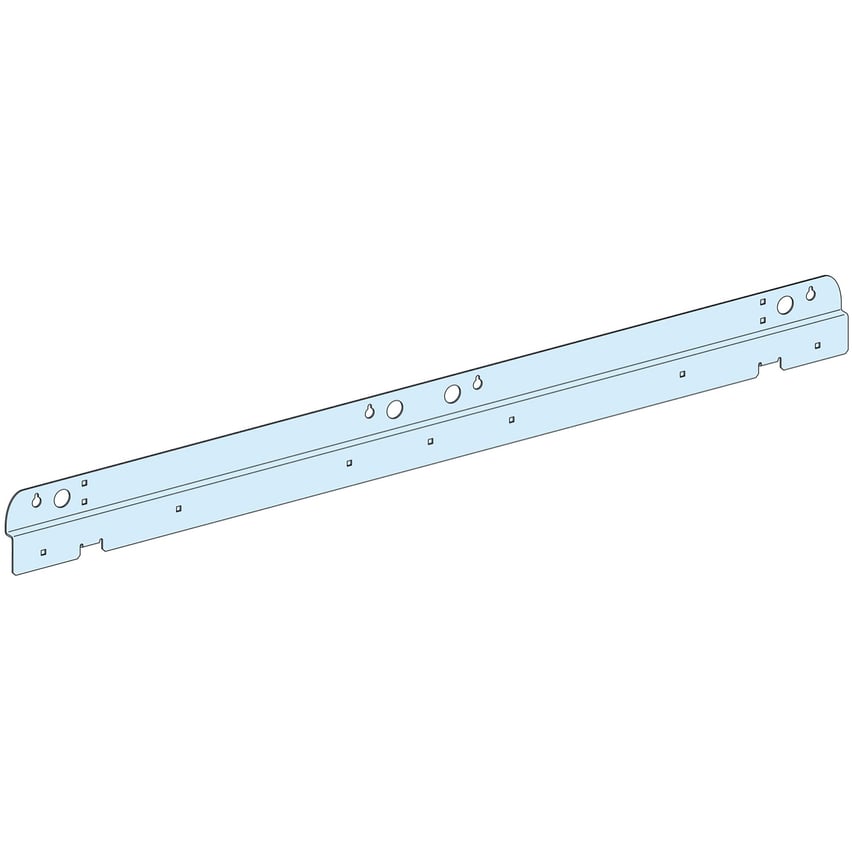 Komplet 2 wzmocnień wsporników łączących 125x1200x20mm PrismaSet Schneider Electric LVS08811