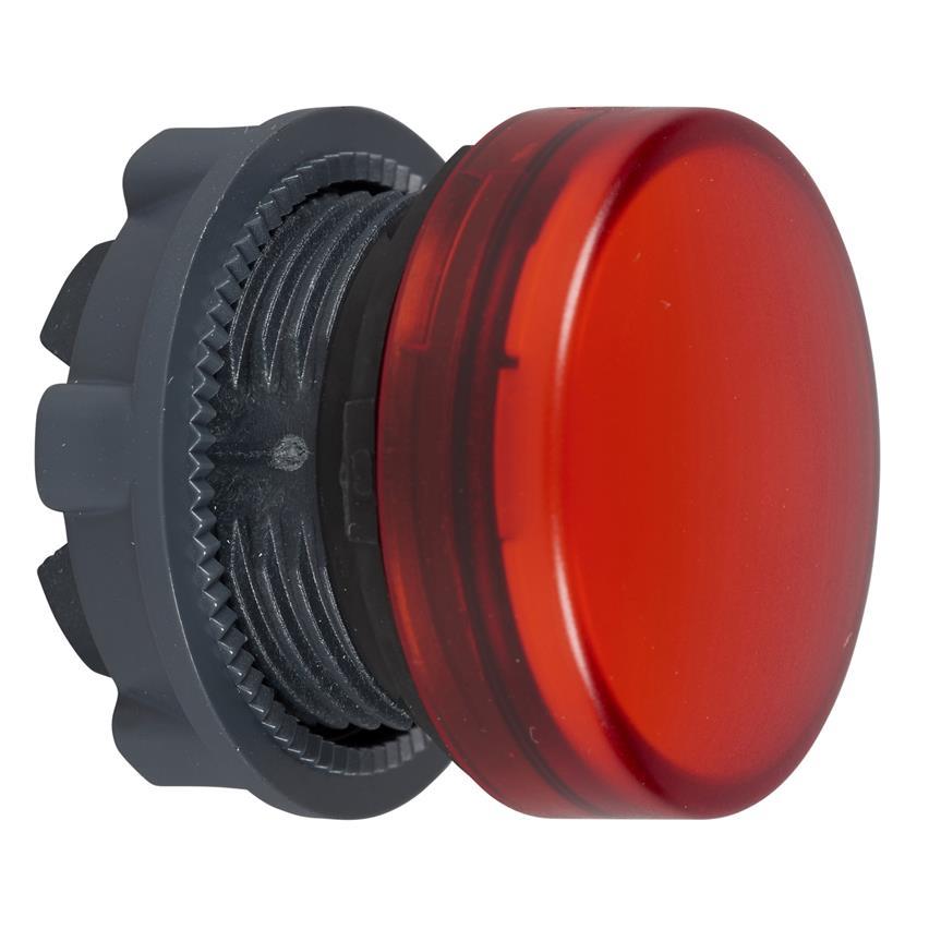 Główka lampki sygnalizacyjnej czerwona LED plastikowa Harmony XB5