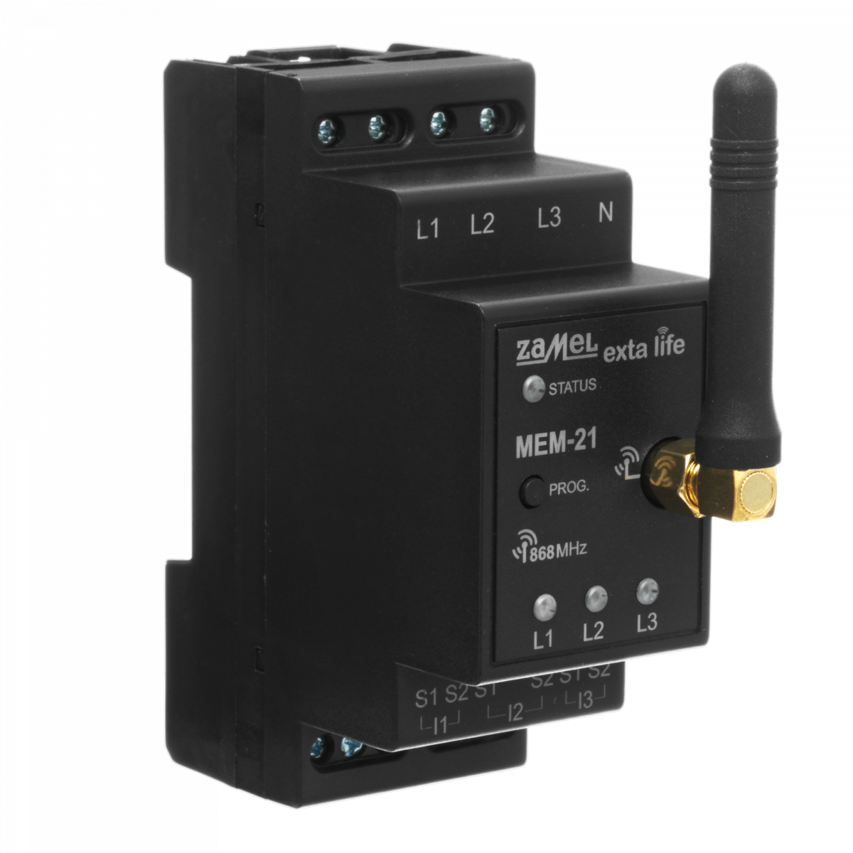 Monitor energii elektrycznej 3F+N MEM-21 Zamel