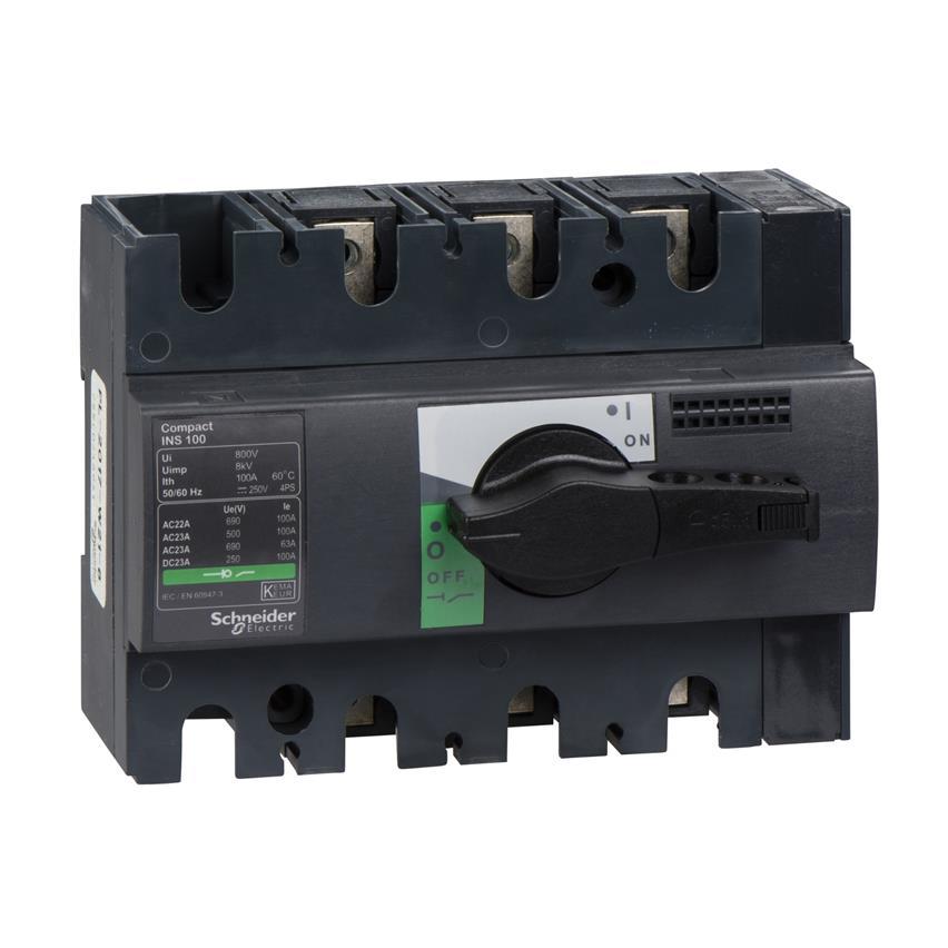 Rozłącznik izolacyjny INS100 3P 100A Compact INS INV