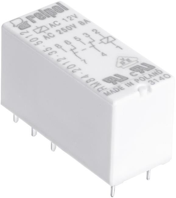 Przekaźnik Miniaturowy biały RM84-2012-35-5024