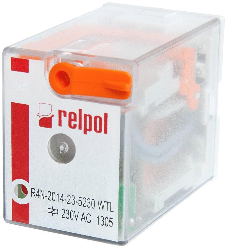Przekaźnik elektromagnetyczny, przemysłowy - miniaturowy, do gniazda wtykoweg R4N-2014-23-5024-WTL