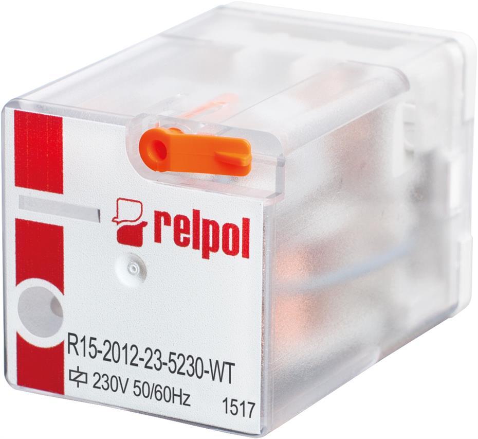 Przekaźnik elektromagnetyczny przemysłowy R15-2012-23-5230-WTL 230V AC