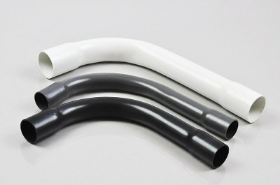 Kolanko sztywne ZK dwukielichowe fi 22 białe Elektroplast Stróża