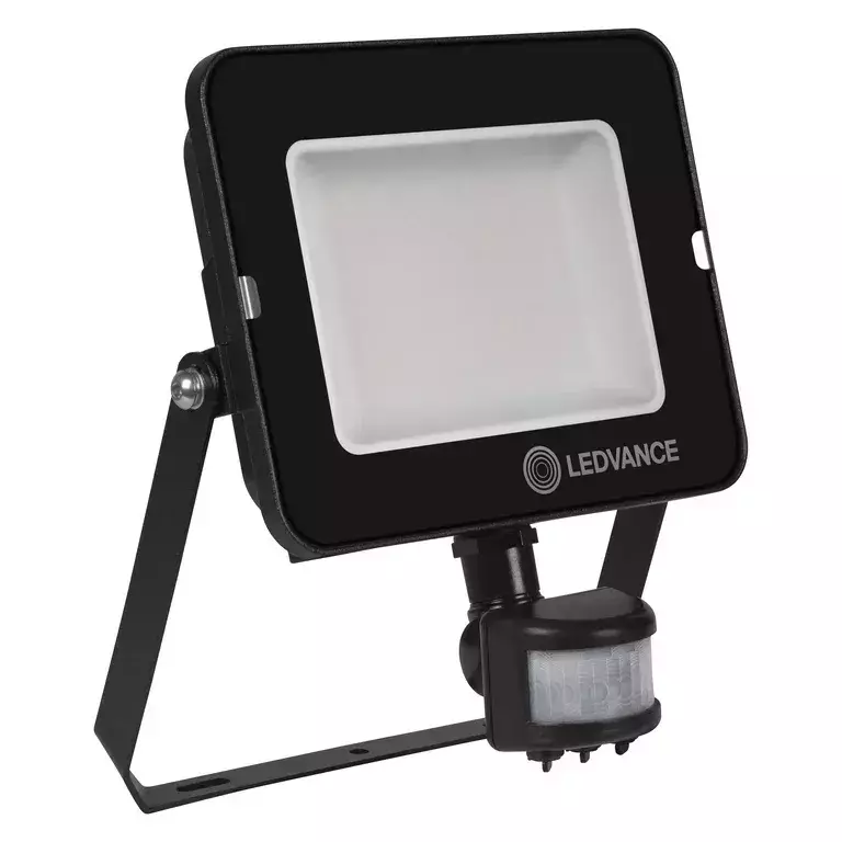 Naświetlacz LED z czujnikiem ruchu i zmierzchu 50W 4000K 5000lm czarny IP65 Ledvance