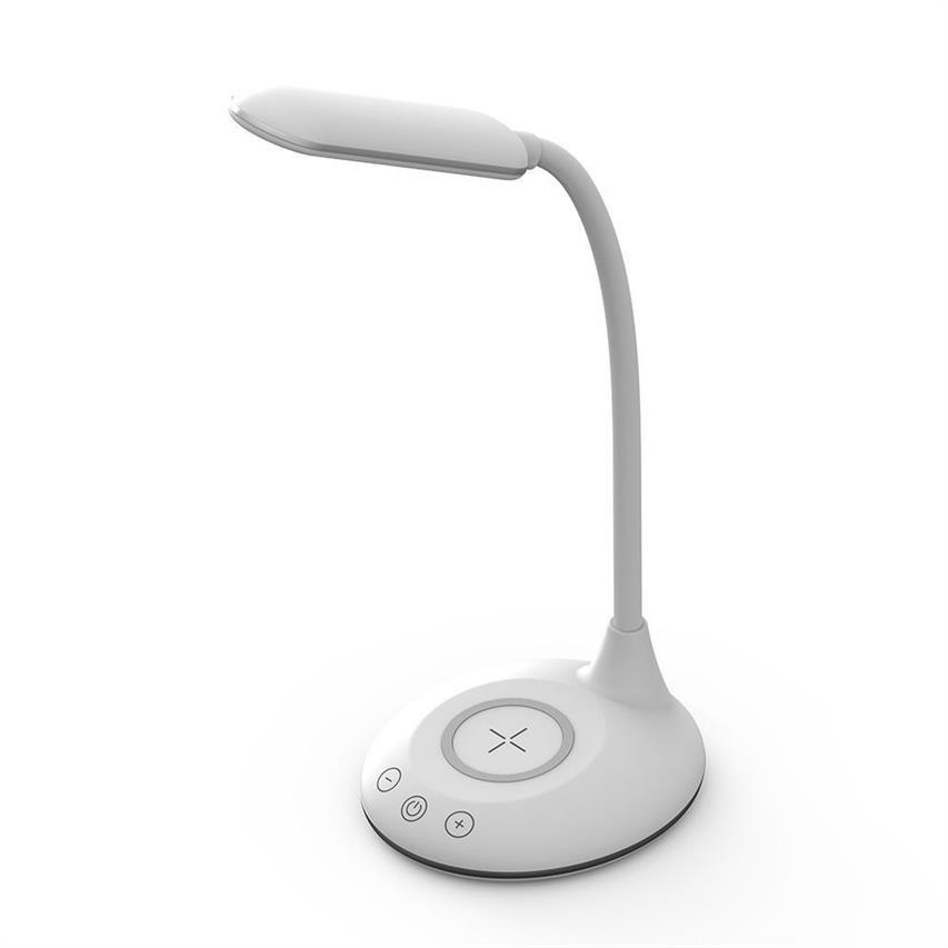 Lampka biurkowa 4W 3w1 Indukcja CTT biała zmienna 3000K-6500K 405lm V-TAC