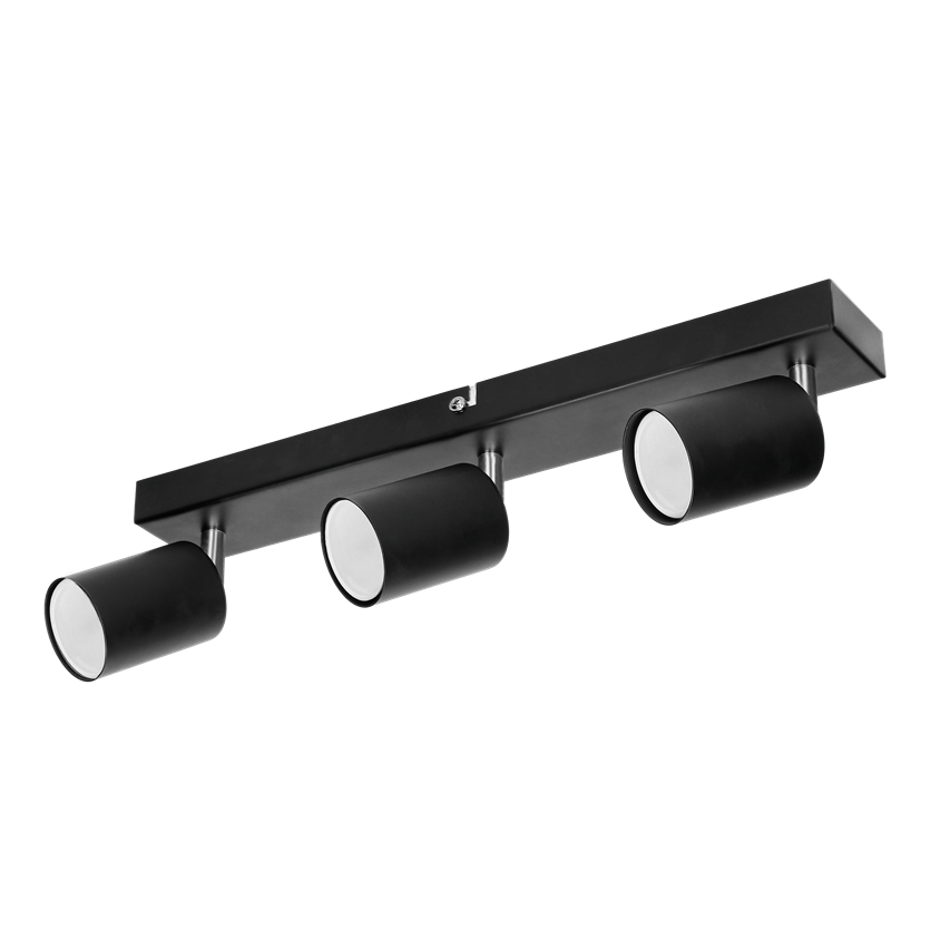 DOA SP 3I, oprawa ścienno-sufitowa, GU10 max. 3x50W, IP20, czarna