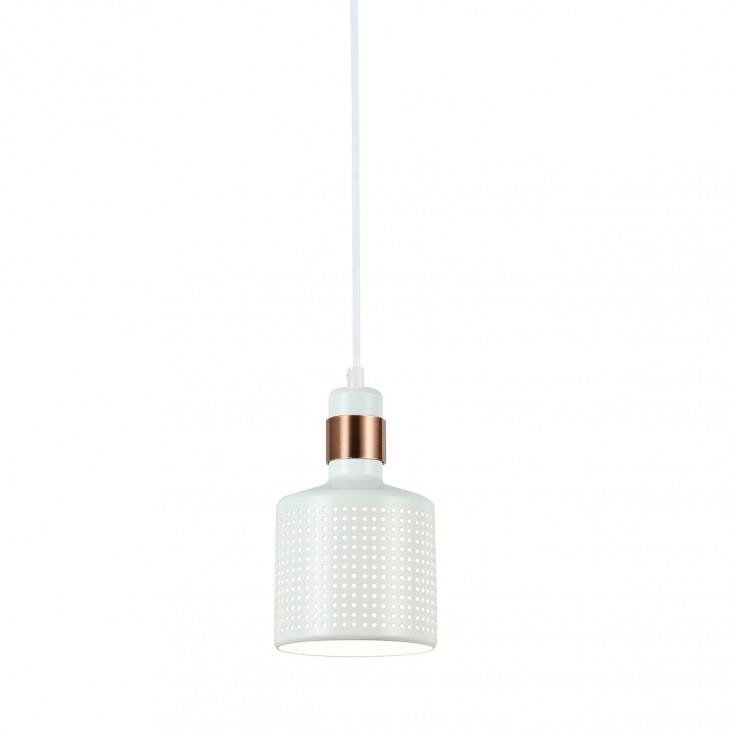 Lampa wisząca Restenza E27 40W biały PND-2439-1-WH