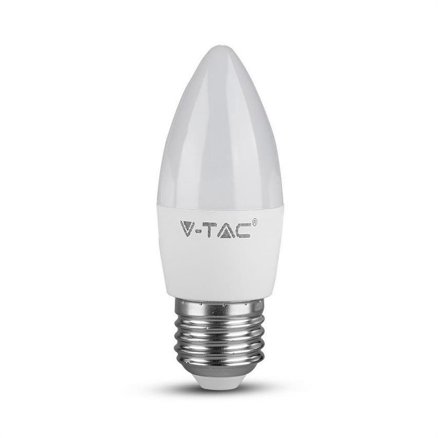 Żarówka E27 4,5W świeczka ciepła 3000K 470lm V-TAC
