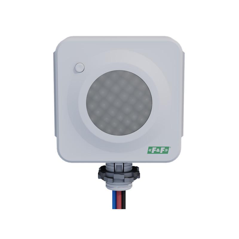 Czujnik ruchu do hal magazynowych zasięg detekcji 30m IP40 DR-30M F&F