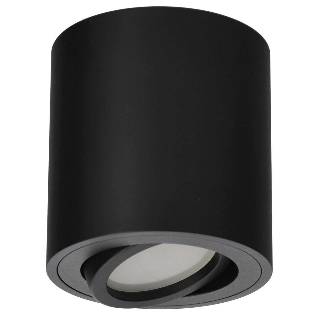 Punktowa oprawa sufitowa natynkowa MALDA Black, IP20, GU10, 220-240V, okrągła czarna EDO777233 EDO Solutions