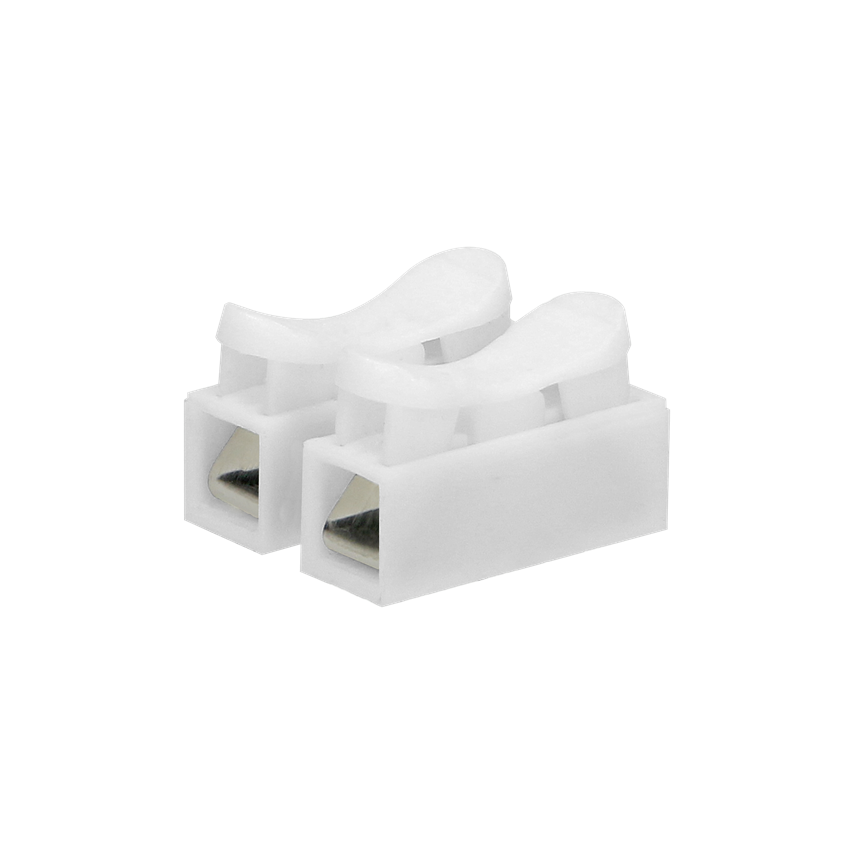 Złączka dwutorowa sprężynowa 2x2,5mm2, 10 szt.