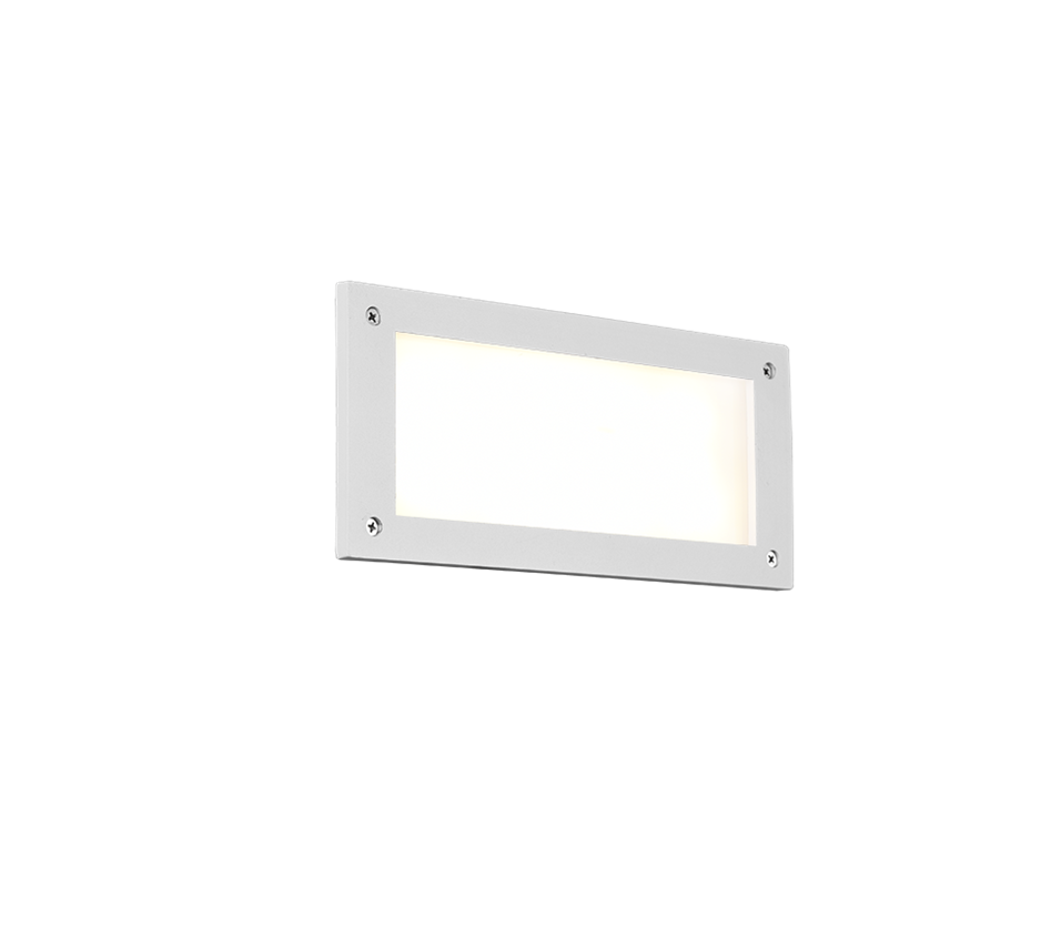 Kinkiet ogrodowy KELLY biały mat LED SMD 9W 900lm 3000K IP44 251060131 Trio