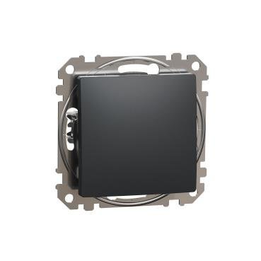 Przycisk 1-biegunowy antracyt IP20 SDD114111 Sedna Design Schneider Electric