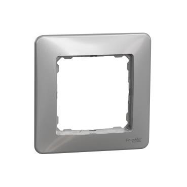 Ramka 1-krotna srebrny IP20 SDD313801 Sedna Design Schneider Electric