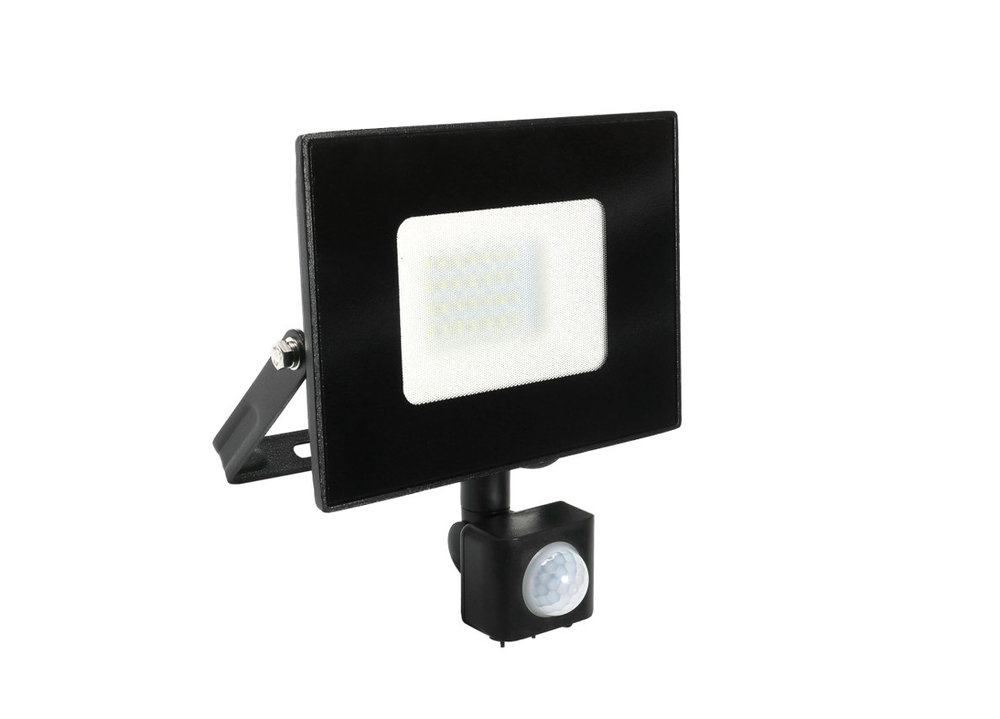 Naświetlacz ZEDER LED PIR z czujnikiem ruchu 30W 4000K neutralna 3040lm IP44 SLI555106 SLIVA