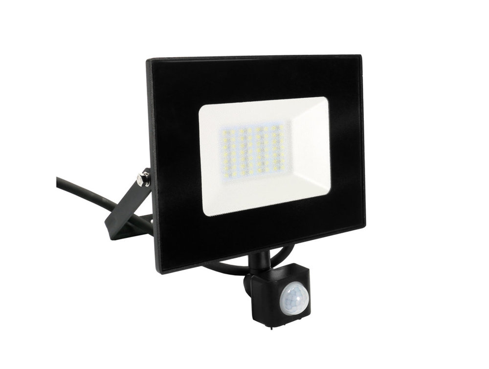 Naświetlacz ZEDER LED PIR z czujnikiem ruchu 50W 4000K neutralna 5130lm IP44 SLI555107 SLIVA