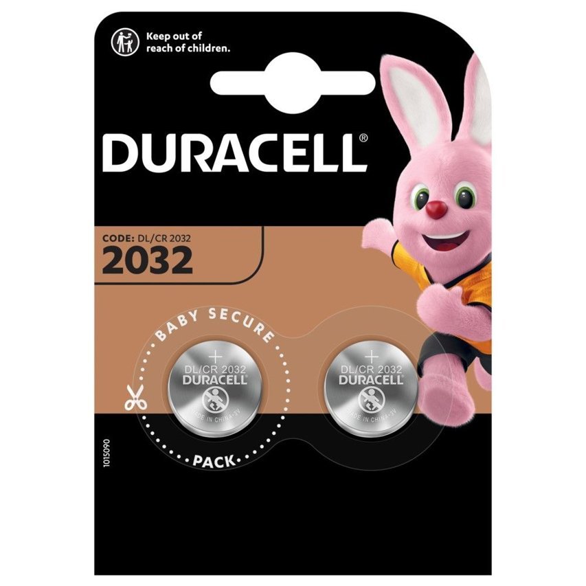Bateria litowa CR2032 3V DURACELL blister 2szt