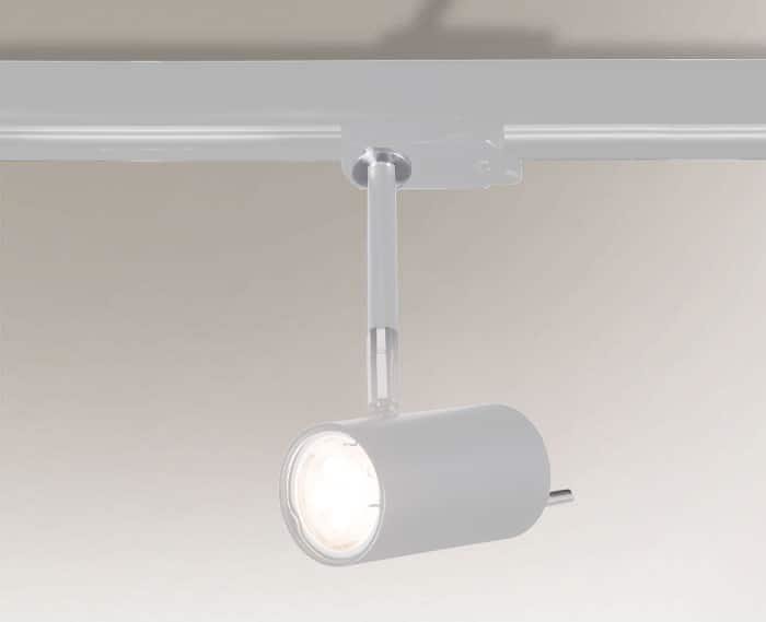 Kinkiet na szynę FUSSA biały GU10 LED 8W IP20 6602 Shilo