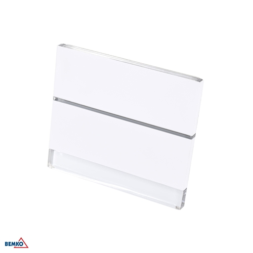 Oprawa schodowa STEPPER 6000K biała 1,2W 12VDC 40lm Bemko