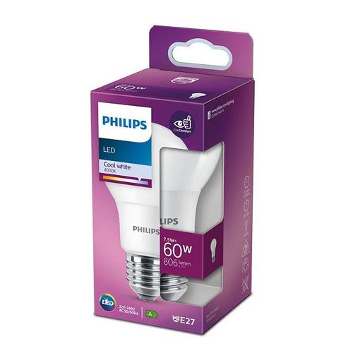 <span class="keyword" >Żar</span>ówka LED A60 E27 7,5W =60W 4000K 806lm Philips
