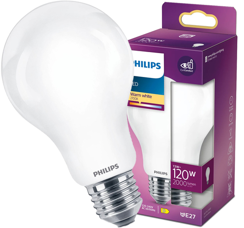 Żarówka LED classic A67 E27 13W =120W 2700K WW ciepła 2000lm Philips