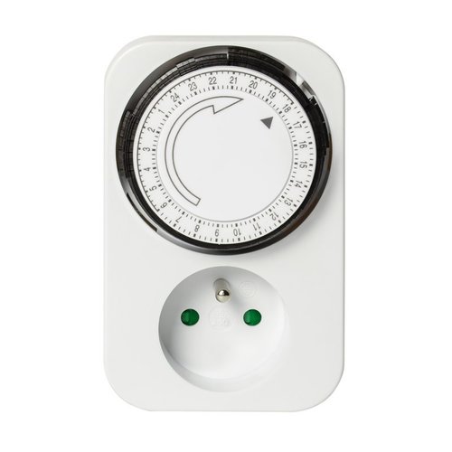 Programator czasowy analogowy 24h 16A max.3680W DT01 DPM