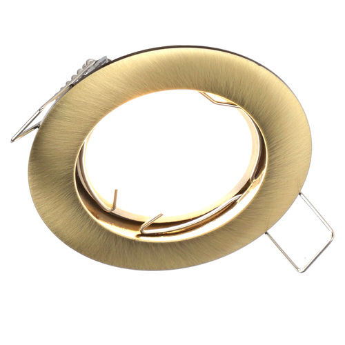 Punktowa oprawa sufitowa wpuszczana ZIVA Brass IP20 okrągła mosiądz EDO777311 <span class="keyword" >EDO Solutions</span>