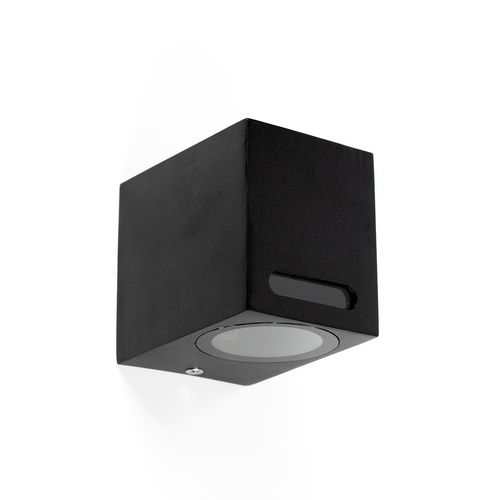 Ogrodowa oprawa elewacyjna kinkiet FESTRA 1 Black GU10 IP54 czarny EDO777357 EDO Garden Line