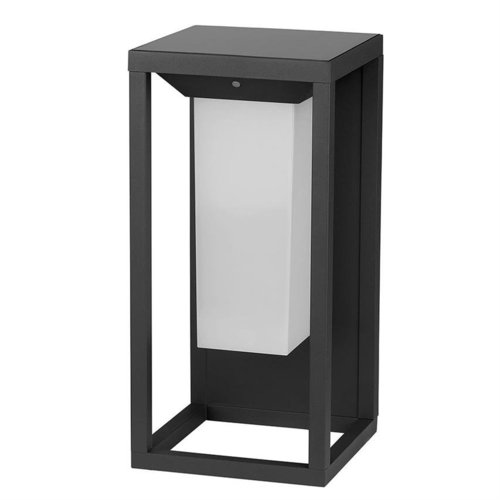 Kinkiet Ogrodowy Ścienny Solarny Szary LED 2W 3000K 220lm IP65 784 V-TAC