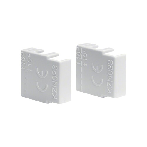 Osłony końcowe do szyn grzebieniowych kołkowych i widełkowych 3P 10mm / 2P 16mm KZN023 Hager