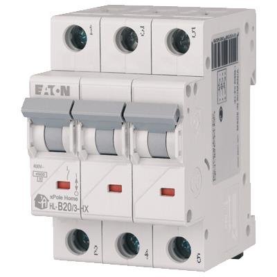 Wyłącznik nadprądowy 3P B 20A 6kA AC xPole Home HN-B20/3 194882 Eaton