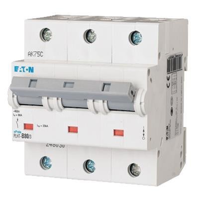 Wyłącznik nadprądowy 3-biegunowy C 80A 25kA 248039 Eaton