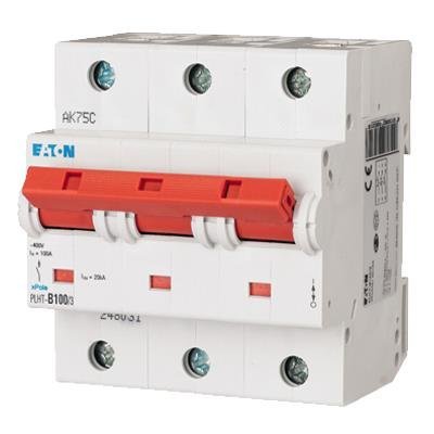 Wyłącznik nadprądowy 3-biegunowy C 100A 25kA 248040 Eaton