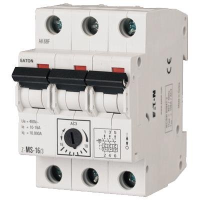 Wyłącznik silnikowy 3-biegunowy 0.75kW 1.6-2.5A 248408 Eaton