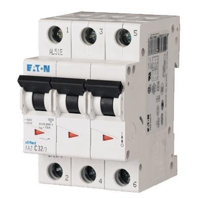 Wyłącznik nadprądowy 3P D 25A 15kA AC 278898 Eaton