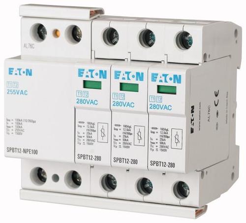 Ogranicznik przepięć B+C Typ 1+2 4P 100kA 1.5kV 158332 Eaton